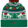 Nike Embroidered Design Fleece Hat Unisex Hats Light-Green Beige Midnight-Navy HV7025324
