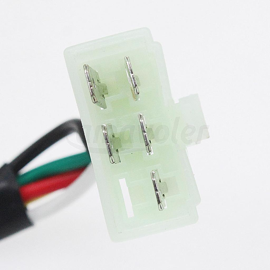 5 Wire 5 Pin Ignition Key Switch Replacement Fit For 50Cc 70Cc 90Cc 110Cc 125Cc 150Cc 200Cc 250Cc Go Kart Dune Buggy ATV.