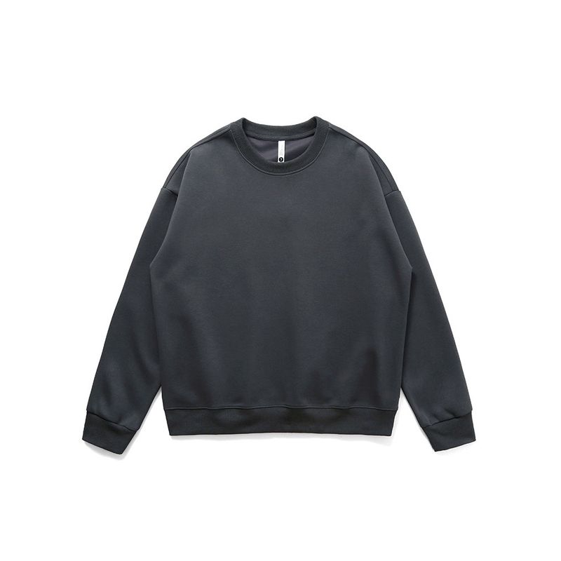 American Retro Trendy All-Matching Hoodie Male 2024 New Spring and Autumn round-Neck Non-Hoodie Export Men Casual Jacket