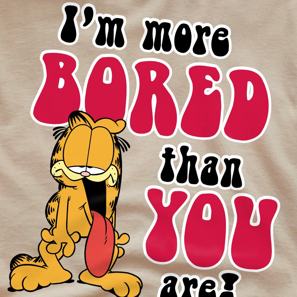 Garfield Mens More Bored T-Shirt