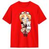 Hetalia Achsenmächte T-Shirt Sommer Baumwoll-T-Shirts Für Unisex Harajuku Lässiges T-Shirt Kurzärmelig Ästhetische Kleidung