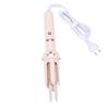 28MM Automatic Curling Iron 3 Temperature Settings Rotating Hair Wand Curler for Voluminous Loose Curls Bear Shape EU