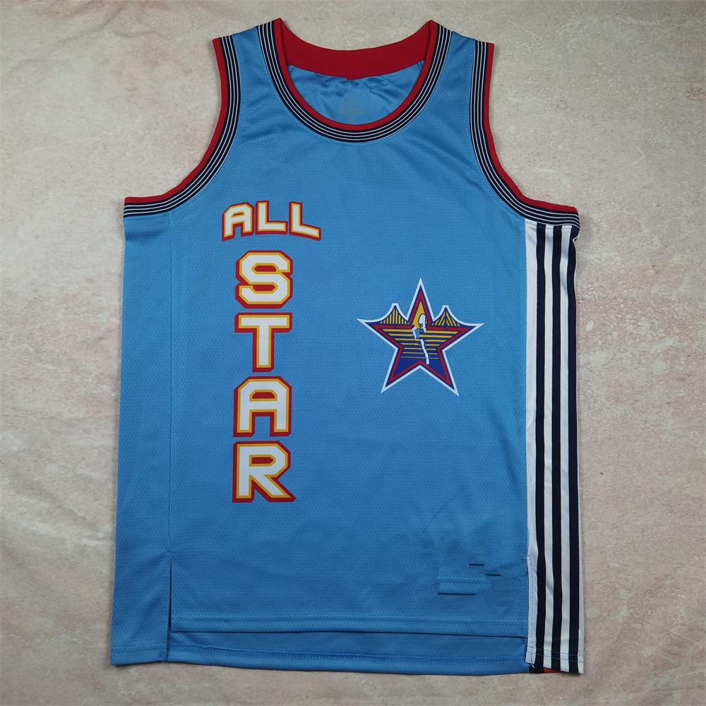 2025 All-Star Basketball Jersey - Heat-Pressed Light Blue #11 Irving