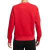 New Nike Club SS25 Sweatshirt Women's University Red IB8752-657