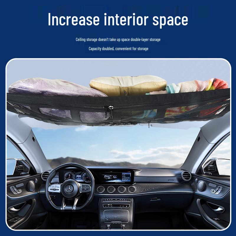 Extra Large Car Roof Storage Net Organizer