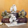Owl Resin Handicrafts As Decorative Home Items for Living Room Soft Furnishing Display Pieces