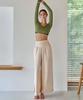 Debiweeo Fuzzy Wide Harem Pants Devi-B0089-Cream Beige