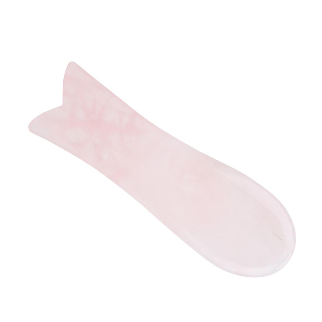 Planche à gratter Gua Sha en forme de queue de poisson, portable, pour massage du corps entier