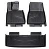 Compatible with 25 Xiaomi SU7 Models, Original Color TPE Floor Mats, Front and Rear Trunk Mats, Full Coverage Car Floor Mats.