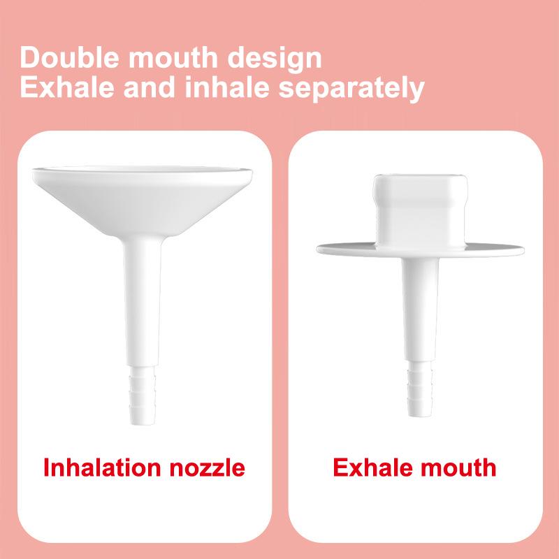 1 Set Atemübungsgerät Bauchmuskeltrainer Tiefatmung Hantel Männer Frauen Erwachsene Lungenkapazität Trainingsgerät