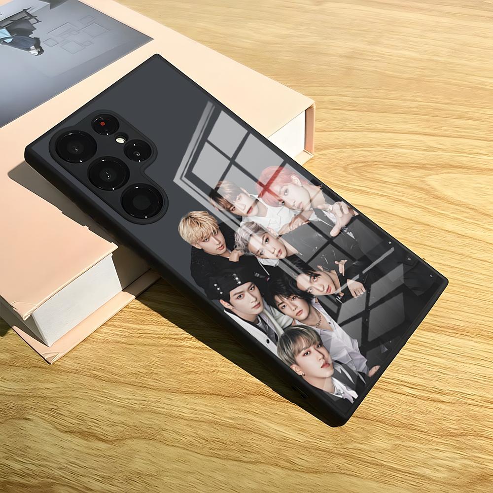 S-Strays K-POP Kpop Kid Phone Case For Samsung S24 Ultra S25 S23 S22 S20 Fe S21 Plus A54 A24 A53 A16 A13 Glass Cover