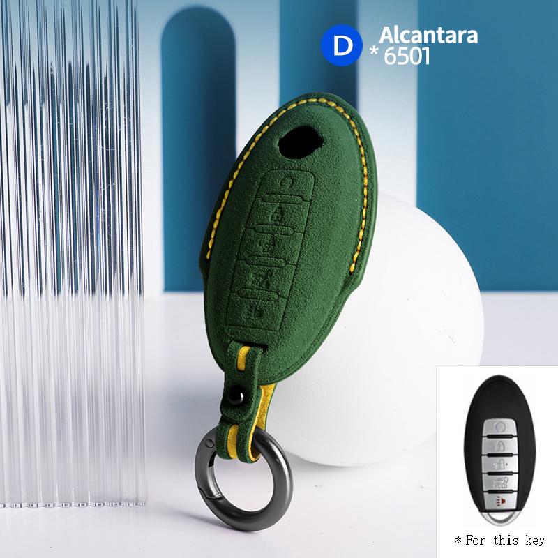 Interior Mouldings 5 Button Car Key Case Cover Shell For Nissan Patrol Y62 Altima Maxima Remote Keychain Accessories