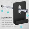 4/8 Pcs Iron Mirror Clip Square Display Wall Hanger  Wall Mounting Frameless Mirror