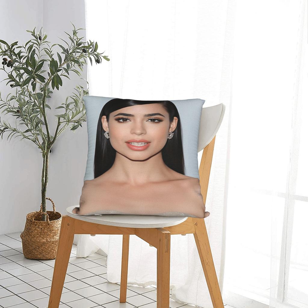 Actor S-Sofia C-Carson Pillowcases Kawaii Pillow Case For Office Car Home Decor Design Pillow Cover