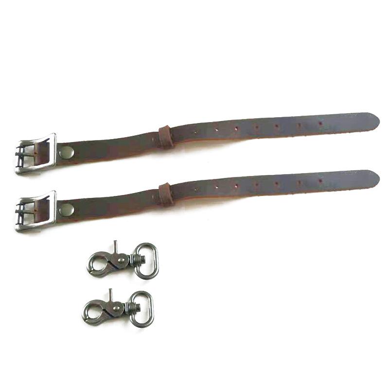 Locomotive Side Bags Modification Belts Wear-resistant Motorcycle Bag Strap  Genuine Leather Belt Universal Bike Bag
