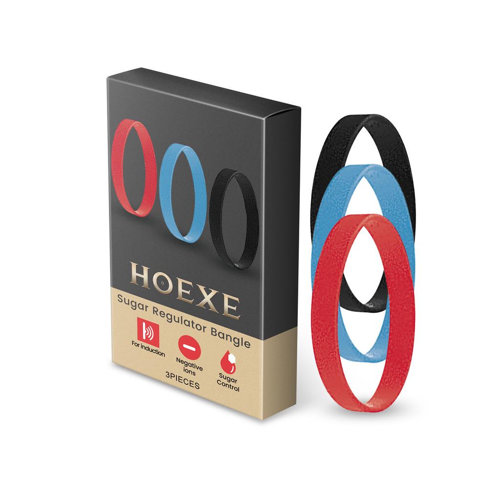 Portable Hoexe Negative Ion Skin Comfort Relief Bracelet For Care Daily