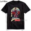 Jojos Bizarre Adventure Printed T Shirt Men Japanese Anime Male Tshirt Short Sleeve Funny