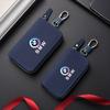 DKHN5 Car Key Cover Case Emblem Zipper Styling Wallet Leather Car Sticker For BMW X1 X2 X3 X5 X4 X6 X7 G30 G20 G32 G11 G12 F40 F30 F20