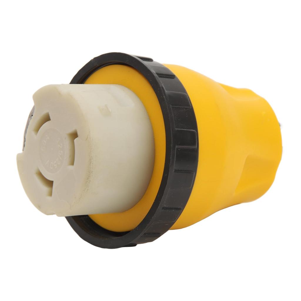 Jectse RV Power Converter Durable Outdoor RV Adapter Generator Adapter NEMA 5 15P Male to NEMA SS 2 50R Female