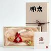 THINKHAUS Korean Traditional Dried Pollock Good Luck Wooden Magnet Red