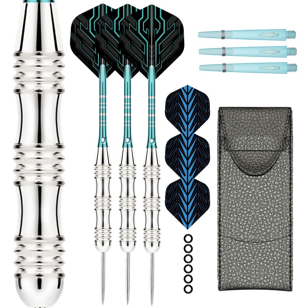 

22g Darts 3pcs a Set Dart with Accessories and Leather Case