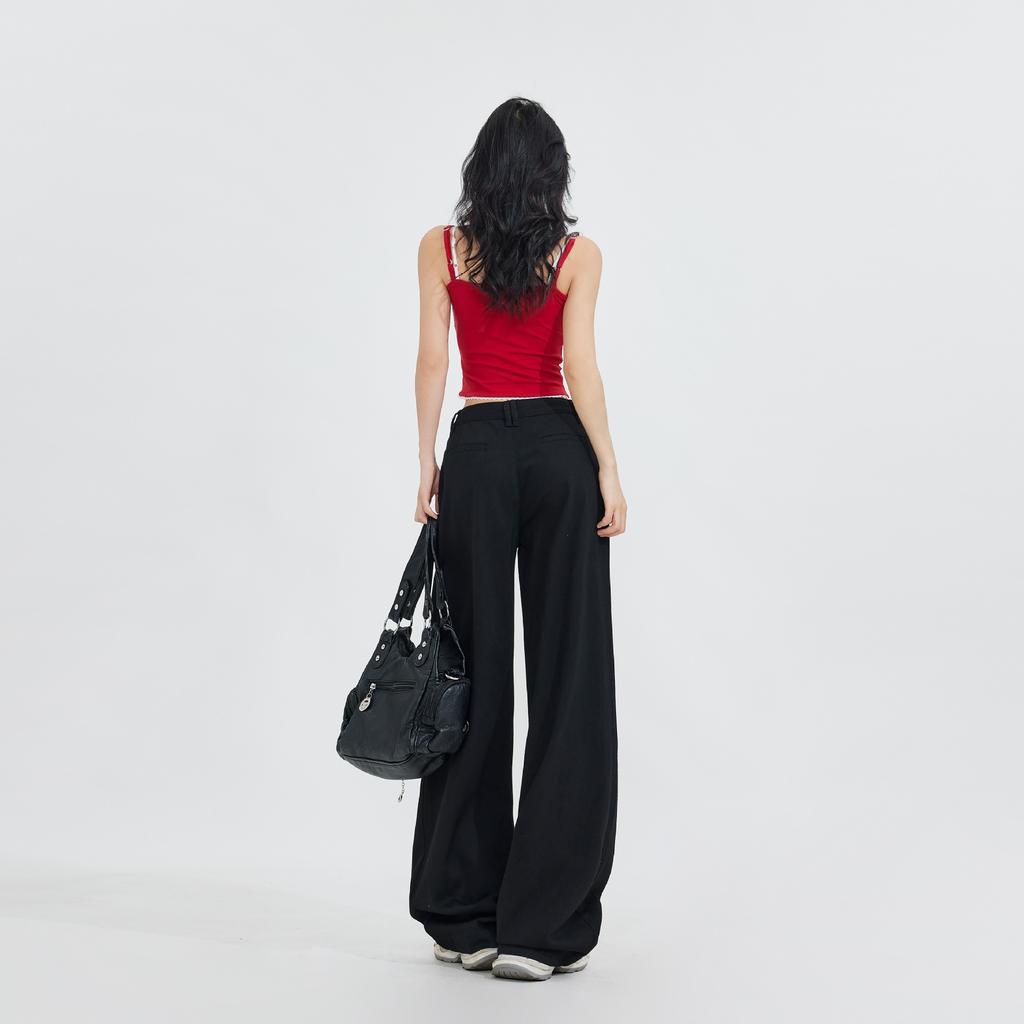 Loose Wide-leg Jeans for Women In Spring and Autumn Slimming Wide-leg Trousers for Women In Spring and Autumn