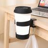 Table Cup Holder Desk Drink Holder Bottle Tray Design Space-Saving Stand For Kitchen Car Bed Work Wheelchair Teacher Home Cafe