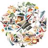 35-70pcs Japanese Culture Stickers Stationery Sticker Diy Decoration For Fridge Notebook BikePhone Suitcase Graffiti Decals