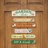 Retro Garden Wooden Hanging Sign Sun Resistant Decorative Quote Plate  Farmhouse Ornament