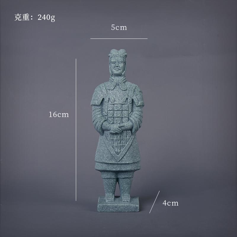 Paesaggio Xi'an Culturale Cina Souvenir Turistici Guerrieri di Terracotta Cinesi Cavalli Generale Ancar Pietra di Terracotta Decorazione per la Casa