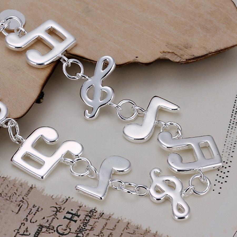 Fashion Style Beautiful High Quality Silver Color Jewelry Bracelets Women Cute Wedding Gifts Nice H242