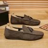 Fashion Suede Men Casual Shoes Luxury Brand Mens Loafers Comfort Breathable Slip-on Leather Driving Shoes Lazy Shoes Moccasins