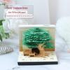 Calendrier 2026 Notes Adhésives Sculpturales 3D: Grappes Florales Créatives & Cadeaux Ornementaux Personnalisables