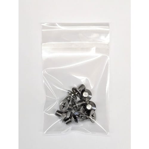 [M6x10] Stainless Steel Flat Head Machine Screws (10 Pieces)