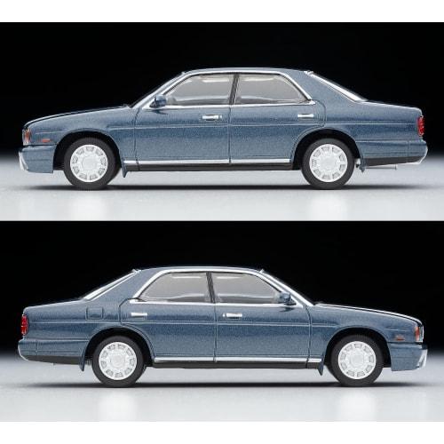 TOMYTEC Tomica Limited Vintage Neo 1/64 Scale LV-N265b Nissan Cedric V30 Twin Cam Gran Turismo SV Grayish Blue 1991 Model (Finished Model)