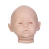 50 Cm Silicone Head Body and Limbs Raven Reborn Doll Kits Unpainted Newborn Doll Parts Blank Unfinished Doll Mold DIY Bebe Reborn Toy Doll Accessories
