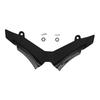 Front Beak Spoiler Trim Panel, ABS Lower Fairing Piece for 2018-2025 Front-End Fitment, Screw Washer Set, Street Style