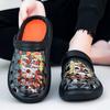 Summer Mens Garden Shoes  EVA Slippers Beach Shoes Casual Sandals Latex Slippers