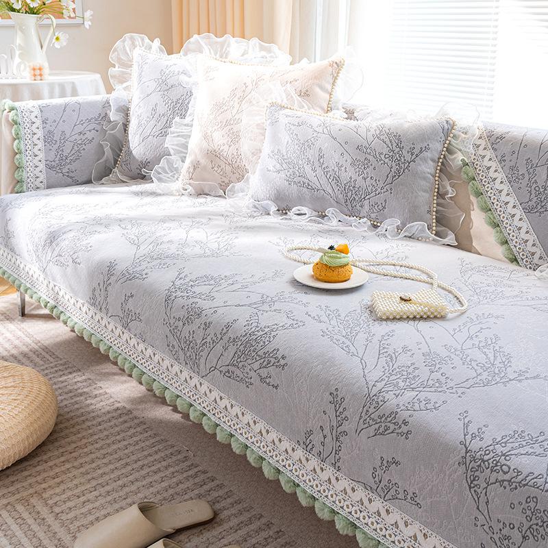 Sofa Cushion Four Seasons Universal Non-Slip Cover New Simple Sofa Cover All-Inclusive Summer Universal Seat Cushion