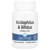 Probiotic Blend Containing Acidophilus & Bifidus, Lactobacillus Acidophilus, Bifidobacterium Lactis, 8 Billion CFU, 60 Veggie Capsules