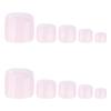 French White Wearable Toe Nail Tips