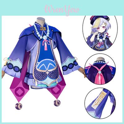Halloween Genshin Impact Qiqi Kostium Cosplay Akcesoria