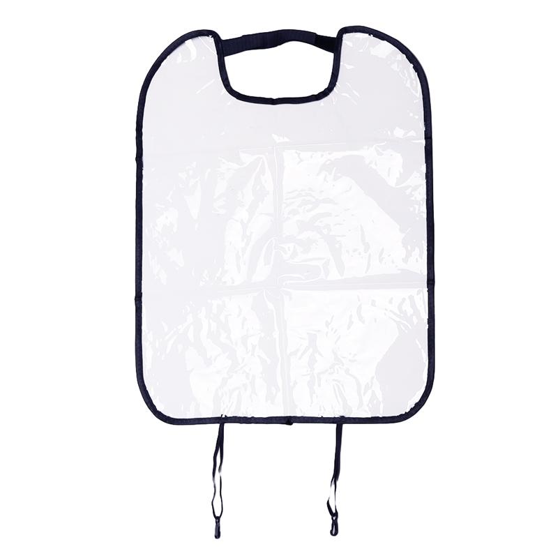 Černá Dětská Autosedačka Chránič zadního krytu Vysoce kvalitní Praktická autosedačka Anti-play Rohože Car Universal Mat