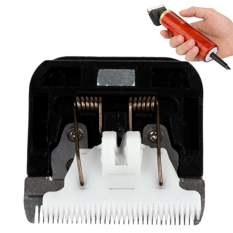 Elektrischer Haarschneider für Pferde, Schafe, Haustiere, Scheren, Ersatzklinge, Haarschnittteil