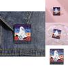 Brooch Ghost Stylish Pin Colorful Metal Accessory For Fashionable Halloween Outfits