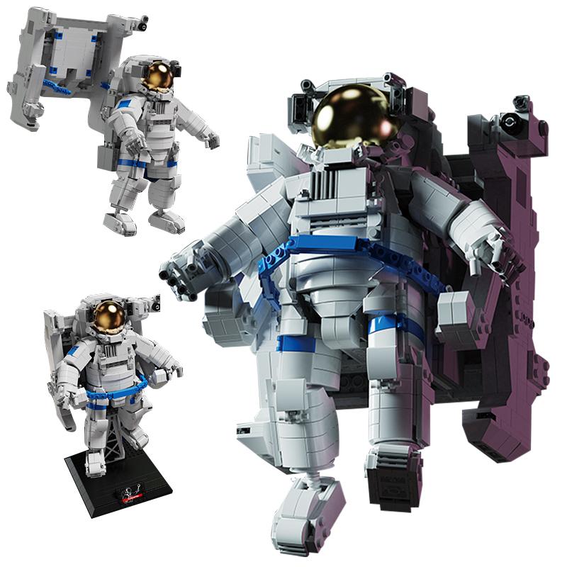 

Технический Креативный Исследующий Космос Астронавт Строительные Блоки Набор Moc Приключения Наука Космонавт Кирпичи Мальчики Игрушки Дети Подарок