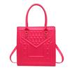 Indentation fresh and sweet fashion solid color casual 2025 winter design casual shoulder portable small square women's bag