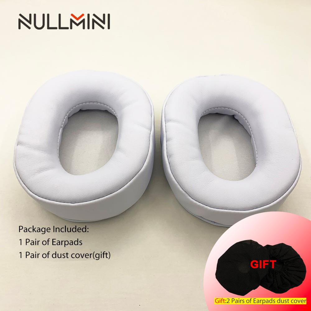NullMini Replacement Earpads headband for Redragon H510 ZEUS WHITE Gaming Headphones Earmuff Earphone Sleeve Headset