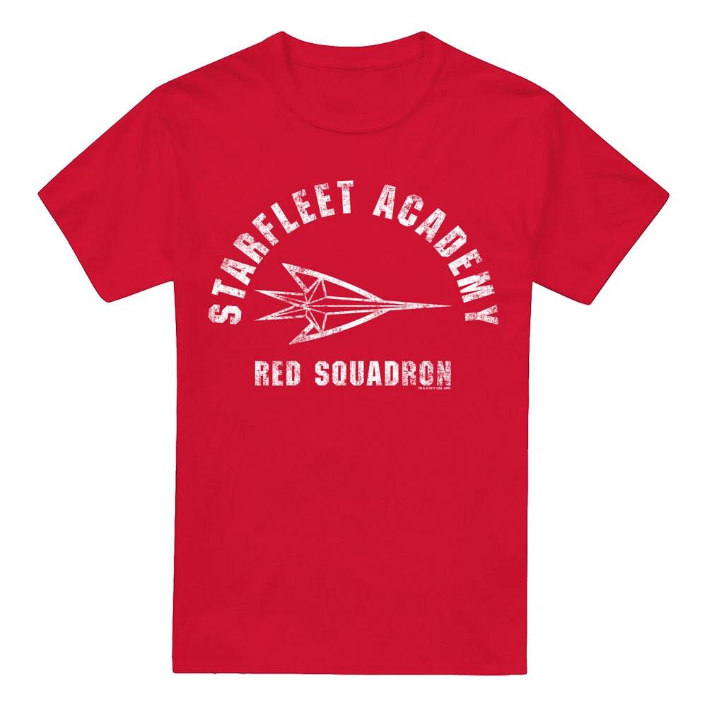 Star Trek Red Squadron T-Shirt S-2XL, Red 2XL