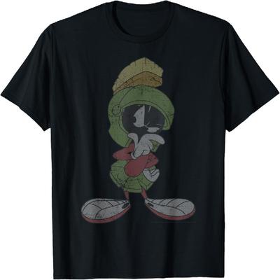 Looney Tunes Marvin der Marsianer Vintage Porträt T-Shirt